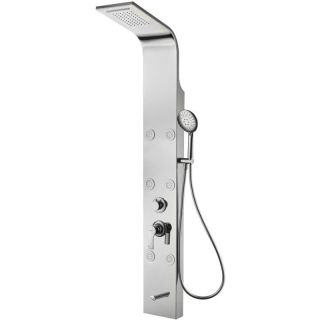 Душевая панель Galaxy Shine с гидромассажем и изливом